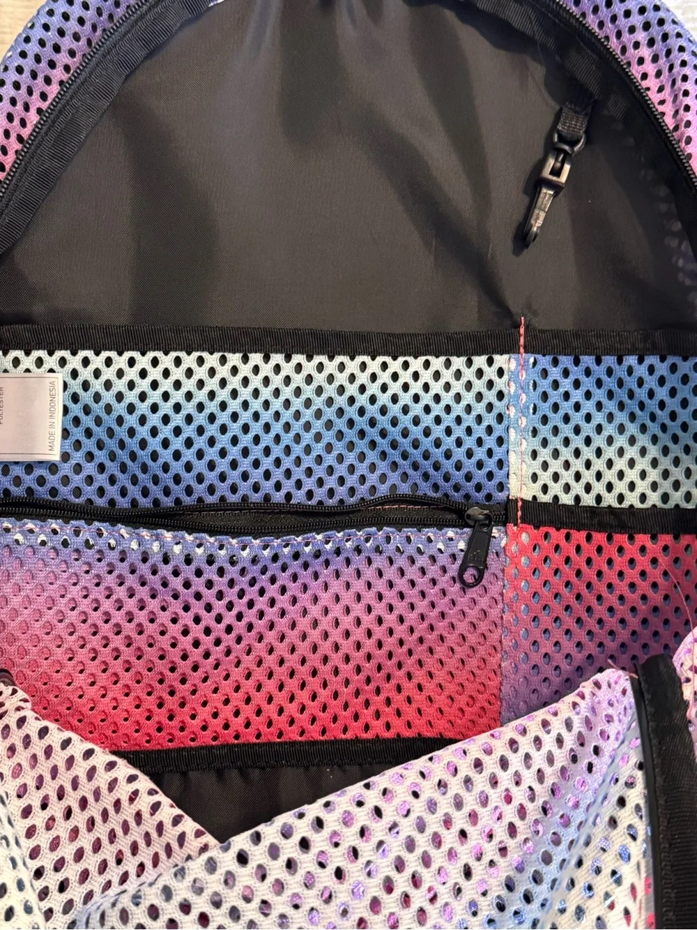 Pink Purple Adidas Mesh Backpack 🩷💜